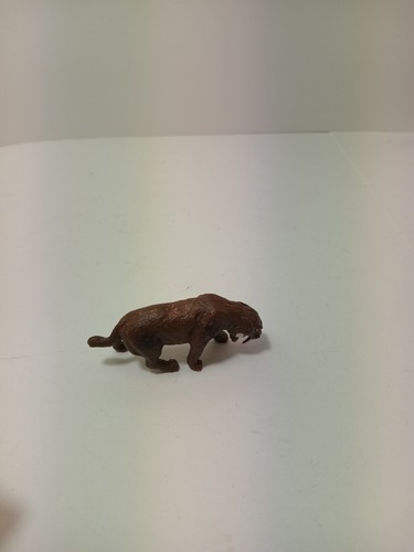 Vintage Inpro Smilodon 1972 Hong Kong Figure Sabertooth Cat - Picture 3 of 5