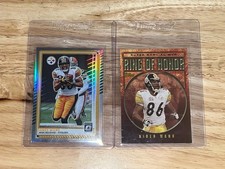 Panini Hines Ward Pittsburgh Steelers Ring of Honor NFL Card Lot (2)