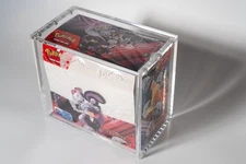 Pokemon Booster Box Display Case 8mm Acrylic Magnetic Protective Booster Box