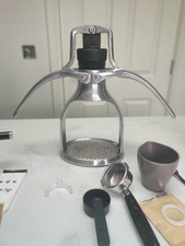 ROK Espresso GC Black Manual Espresso Machine With Accessories