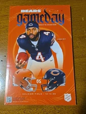 Cleveland Browns VS Chicago Bears GAME DAY PROGRAM 12/14/25 D'Andre Swift