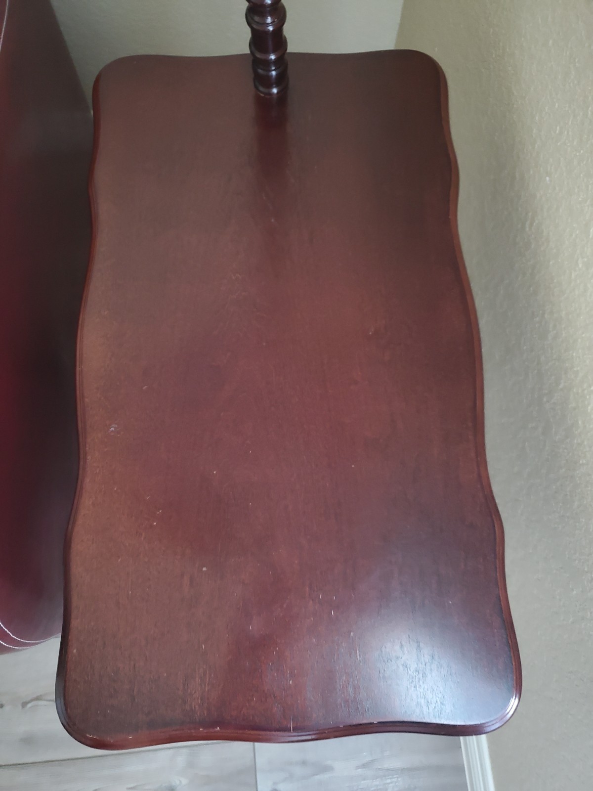 Vintage Powell Chairside Table Magazine Rack with Lamp | eBay