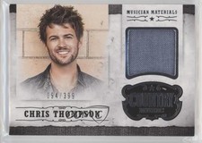 2014 Panini Country Music Musician Materials Silver 94/399 Chris Thompson 0b2