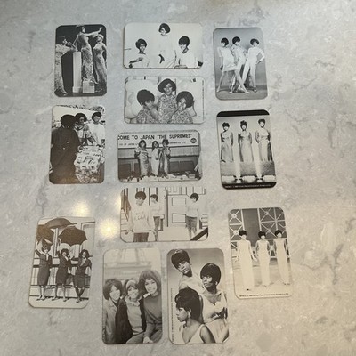 DIANA ROSS & THE SUPREMES 1986 MOTOWN RECORDS 12 PHOTO CARDS 24