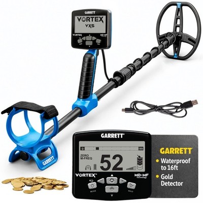 Vortex VX5  Made in the USA  Professional Metal Detector for Adults  Waterpro...