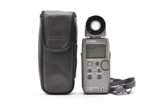 Sekonic L-358 Flash Master Light Meter with Case Excellent Condition JAPAN