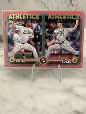 2024 Topps Update Series - Rookie Combos Angel Felipe, Easton Lucas #US306...