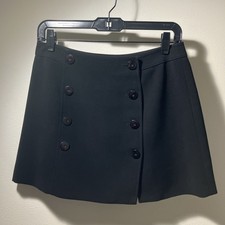 NWT BEBE Mini Black A Line Party Skirt Retail 88 - B18