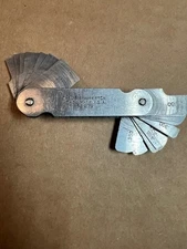 Vintage L.S. Starrett Model No. 279 Radius Gage