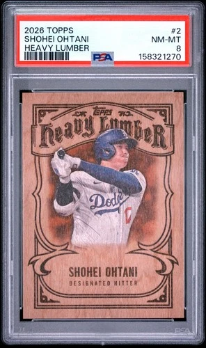 2026 Topps Series 1 Shohei Ohtani Base (RAW)