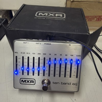 MXR Ten Band EQ Equalizer EQ Pedal for Electric Guitar Effects Working