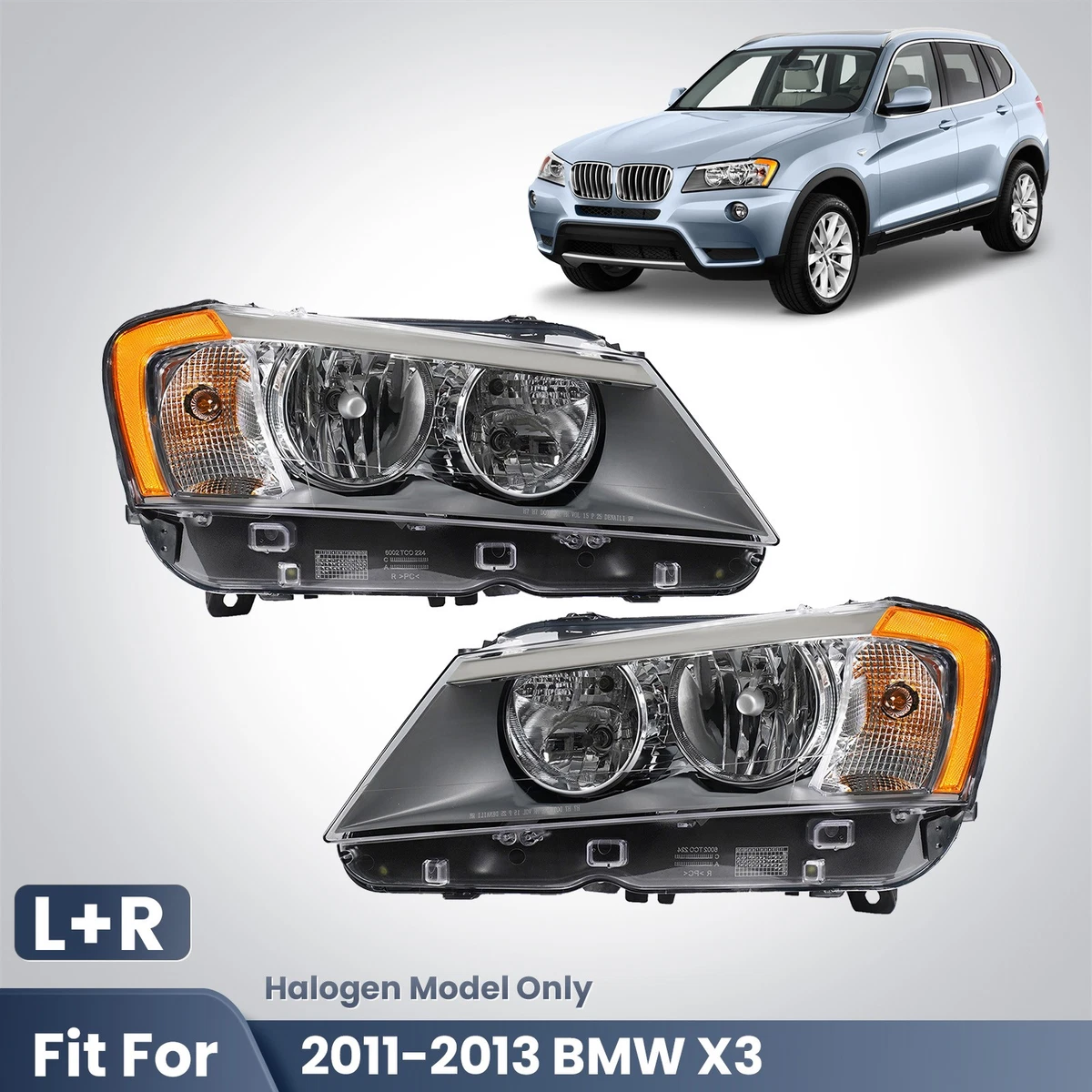 Left Headlights for BMW X3 for sale | eBay