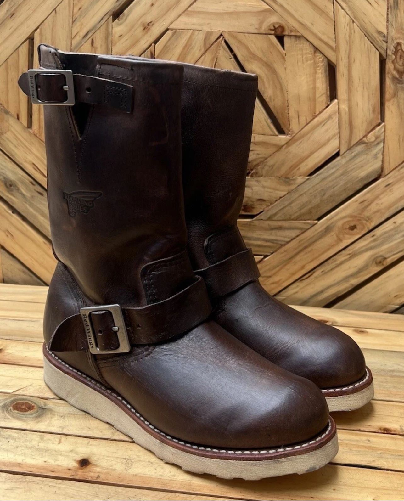 Red Wing #2975 Engineer Copper Rough&Tough Brown Leat… - Gem