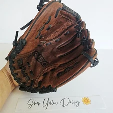 Wilson AO450 Leather Baseball Glove 11" Youth RHT Dual Hinge - 1217