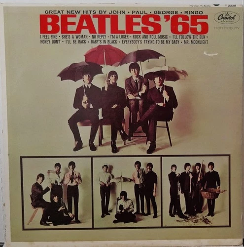 The Beatles ‎– Beatles '65 Rock & Roll NM  Vinyl, LP, Album, Mono 1964