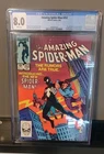 Amazing Spider-Man #252, 1984, CGC 8.0. Key Issue.  First black suit!