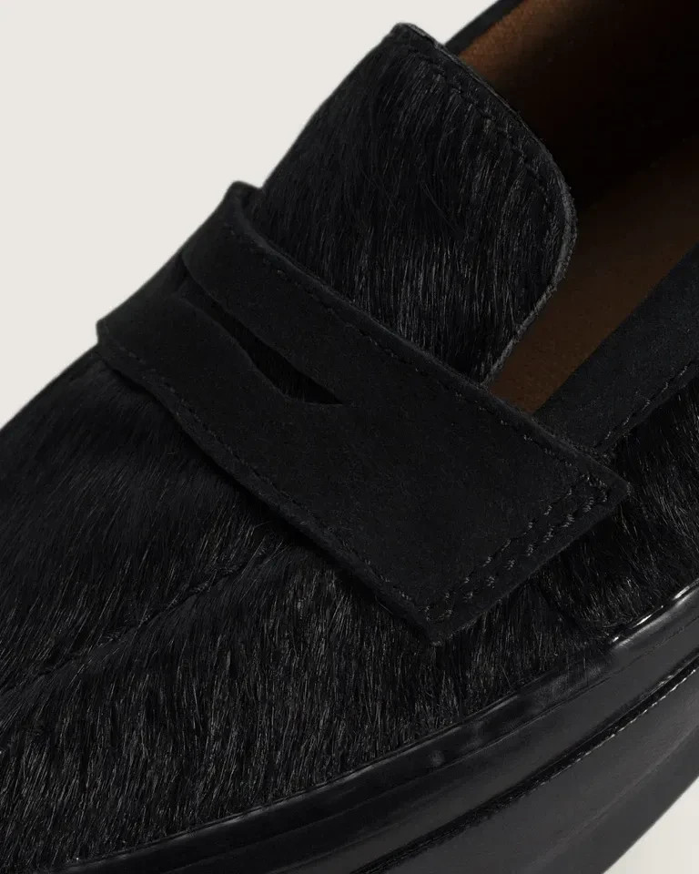 VANS PREMIUM Loafers 53 Pony Hair VN000VASBLA Black Men