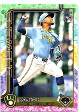 2025 Topps #16 Carlos Rodriguez Holiday Tin Variation