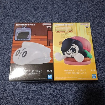 UNDERTALE Figure FOOD DESIGN vol.2 Napstablook & Mettaton Set BANPRESTO New JP