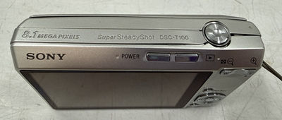 Sony CyberShot DSC-T100 8.1MP Digital Zoom Camera 5X Parts Only GC