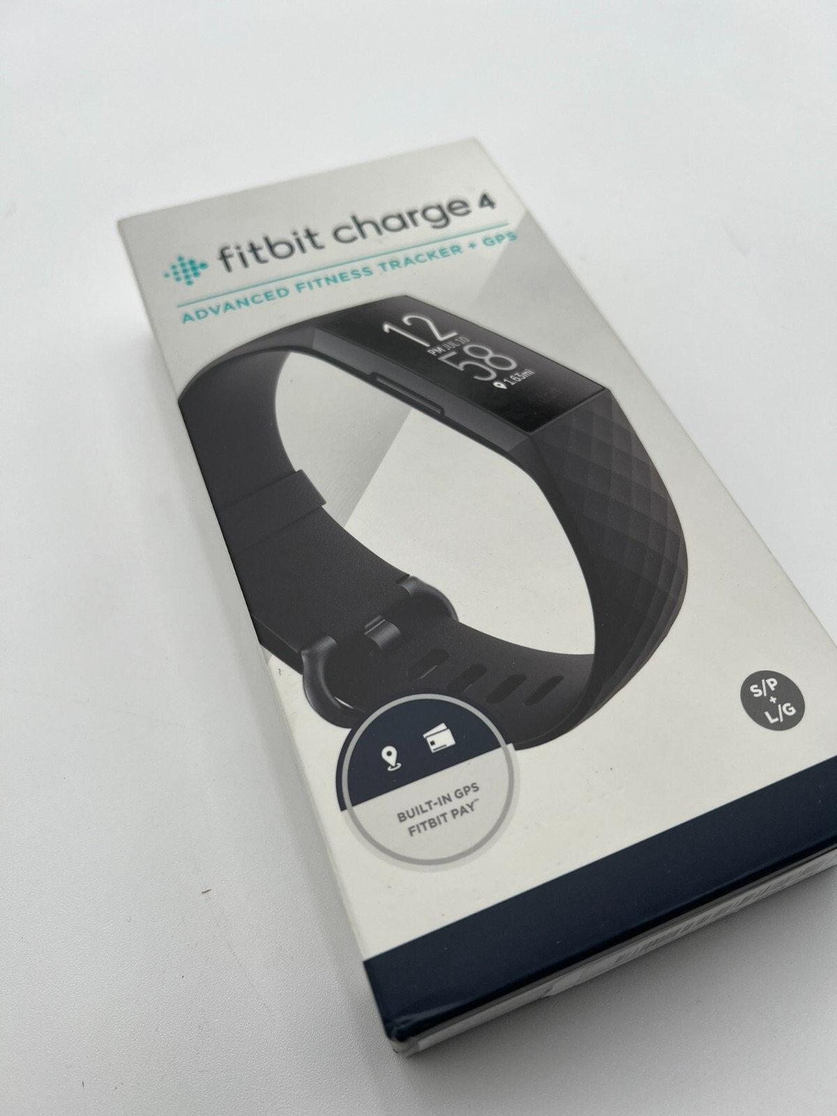 Fitbit Charge 4 Black Activity Trackers Advanced Fitness Tracker - NOB-image