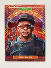 2020 Donruss Optic Diamond Kings Red Dragon #28 Ketel Marte /88 Diamondbacks