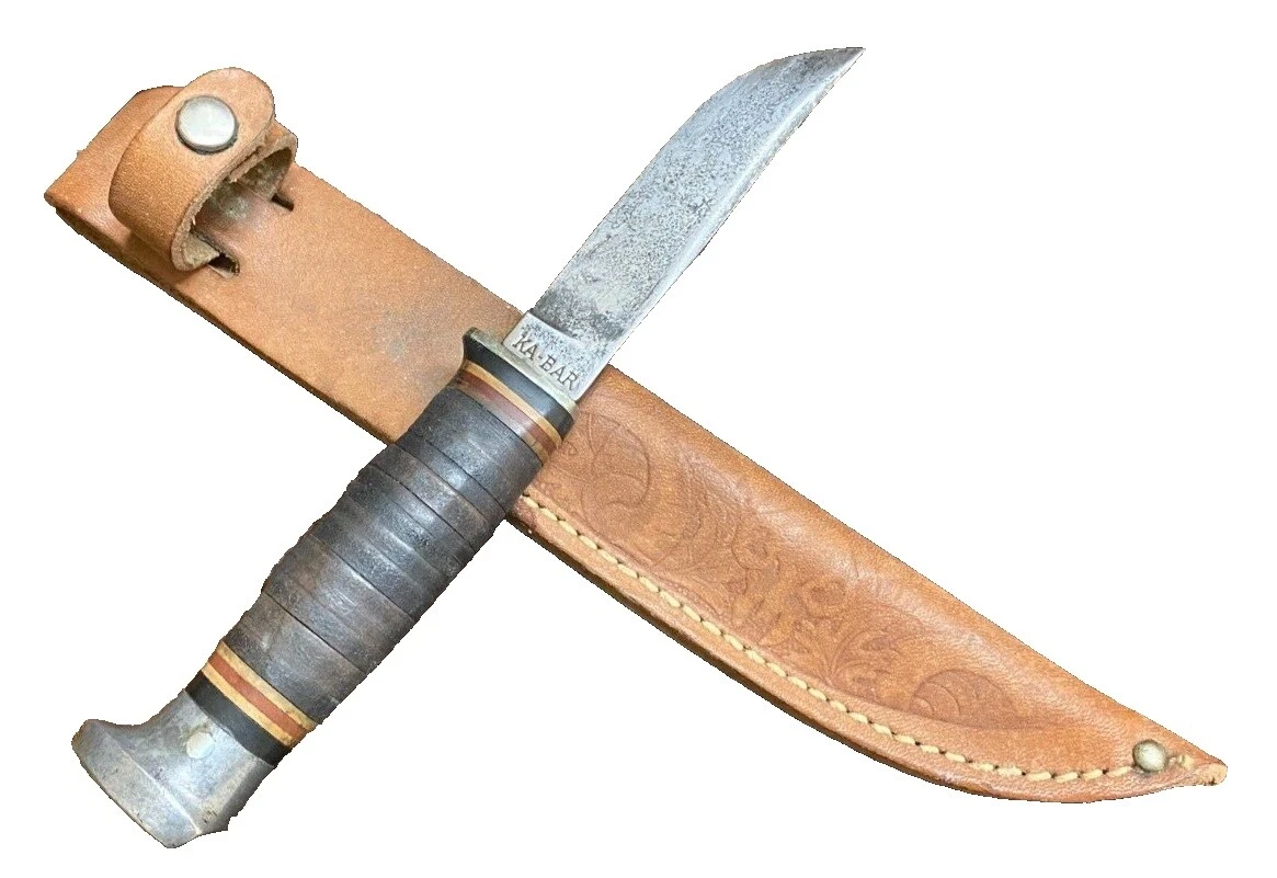 KA-BAR Coleccionable Vintage Cuchillos de Hoja Fija producidos en fábricas