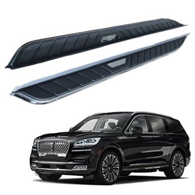 2Pcs Fits for Lincoln Aviator 2020-2023 Fixed Side Step Running Board Nerf Bar 