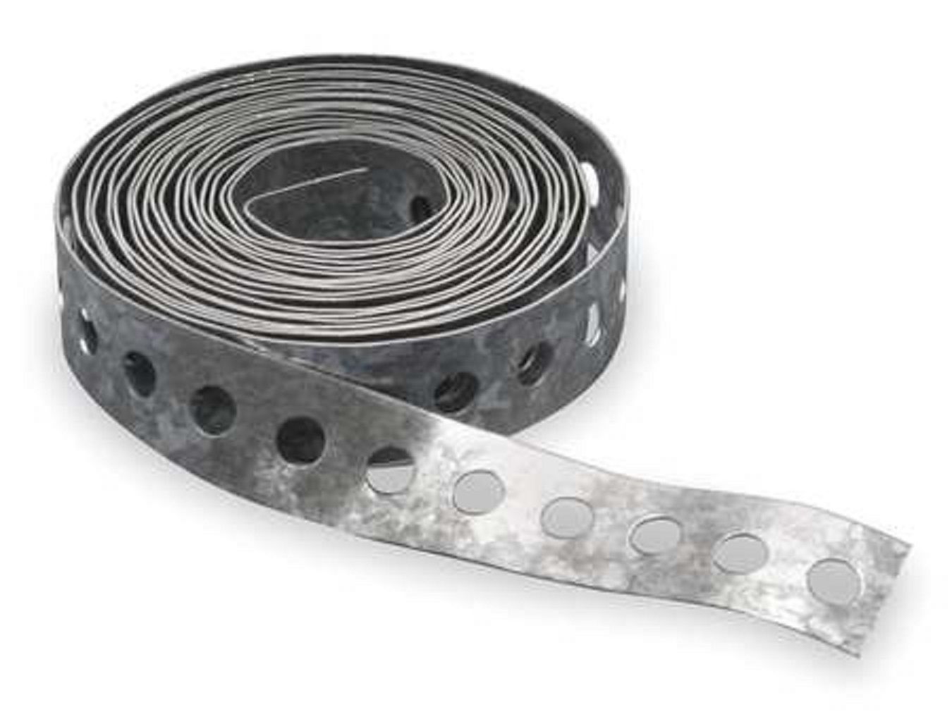 3/4 in. x 100 ft. Perforated Galvanized Steel Hanger Strap for ducts