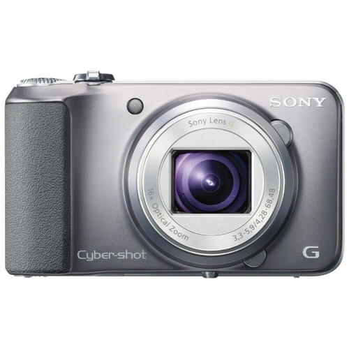 Sony Cyber-Shot DSC H90 Digital Camera 16.1MP Maximum Resolution 16x Silver - Picture 1 of 12