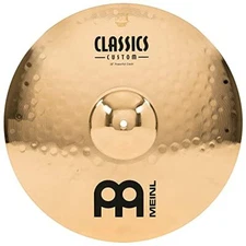 Meinl 18 Powerful Crash Cymbal - Classics Custom Brilliant - Made in Germany