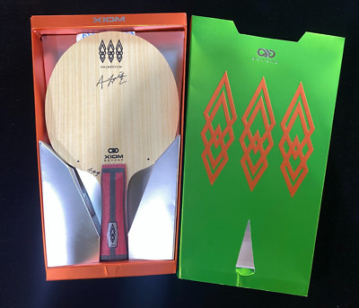 XIOM An Jaehyun TMX Shakehand Table Tennis Racket Paddles 157x150x5.7mm 85g FL