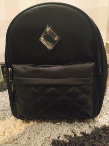 designer quilted backpack