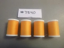 Coats & Clark Dual Duty XP All Purpose Thread 250 yards 4 Goldenrod Spools #7540