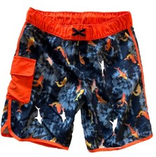 Lands End Boy  s Swim Trunks 14/16 Pre-owned