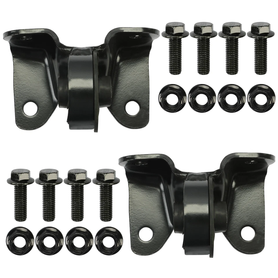 2x Steel Torsion Bar Crossmember Mount Front For 99-07 Chevy Silverado GMC - Image 3 of 4