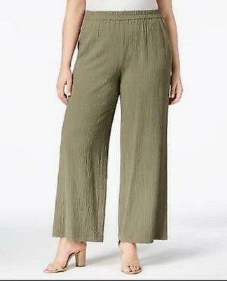 Wide Leg Macys Jm Collection Pants Jm Collection Plus Size