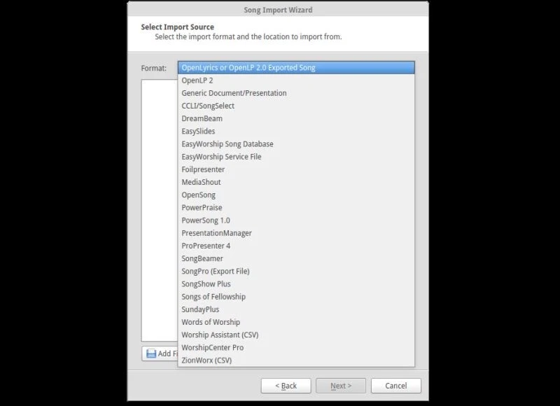 OpenLP 2024 - Church Worship Presentation Bible Software for Windows on CD-ROM - Image 2 of 4