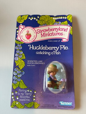 MOC Vintage Erdbeere Shortcake Miniaturen Huckleberry Pie