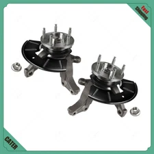 FOR FORD ESCAPE 2PCS FRONT LH & RH STEERING KNUCKLE & WHEEL HUB BEARING ASSEMBLY