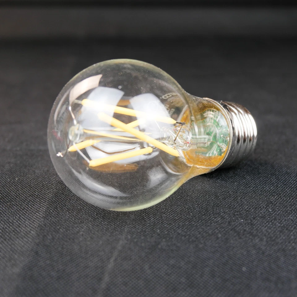 4 Pack Satco - S12402 LED Filament 120V 5W A15 Medium E26 Clear 4000K Cool White - Image 3 of 4