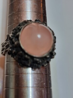 835 Silber Ring Rosenquarz CNP Claus Klinkenheil Christian Neusser Pforzheim