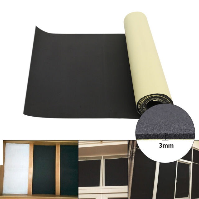 Foam Sticky Pads Soundproof Thermal Insulation Roll Self-adhesive Car Van KTV