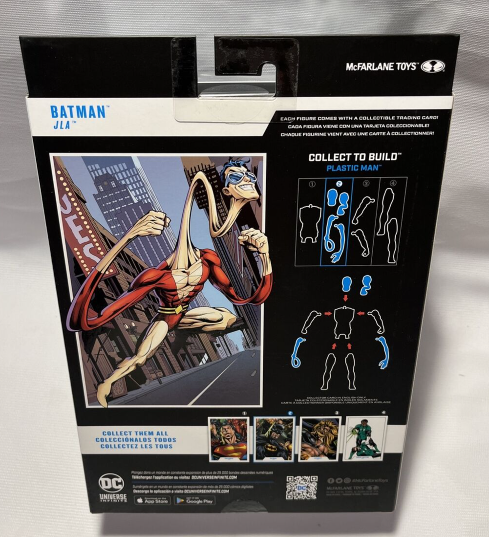 McFarlane DC Multiverse * BATMAN (JLA) BUILD-A Plastic Man 7