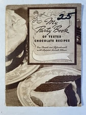 Baker's Chocolate & Cocoa My Party Book of Tested Chocolate Recipes 1938