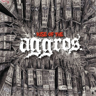 Aggros - Rise Of The Aggros RED LP CRO-MAGS CRUMBSUCKERS NYHC BIOHAZARD