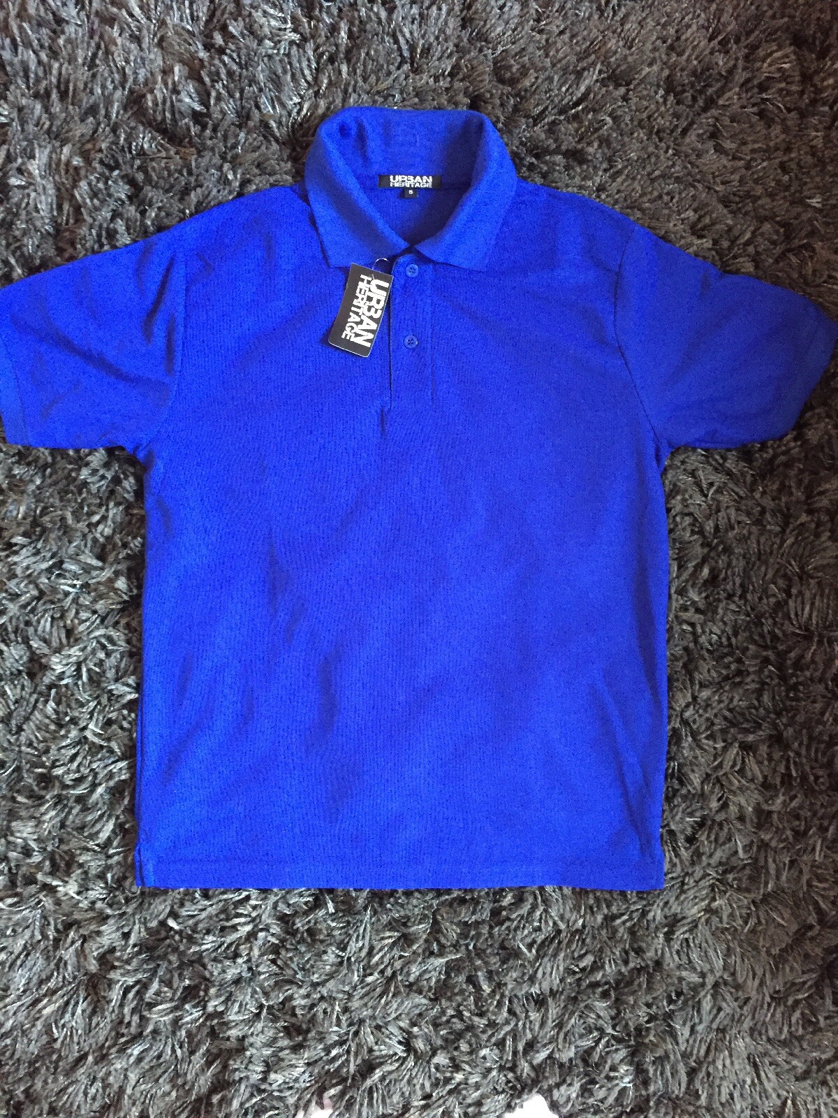 ALTRA Polo uomo manica corta blu taglia S nuova