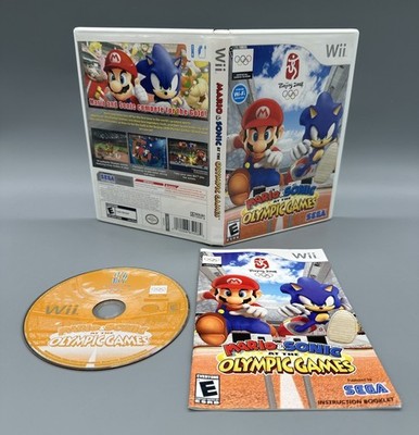 Mario & Sonic at the Olympic Games (Nintendo Wii, 2007) Complete CIB