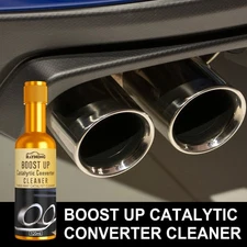 1PCS Catalytic Converter Cleaner, Exhaust System Pipe Carbon Removal Cleaner Tre