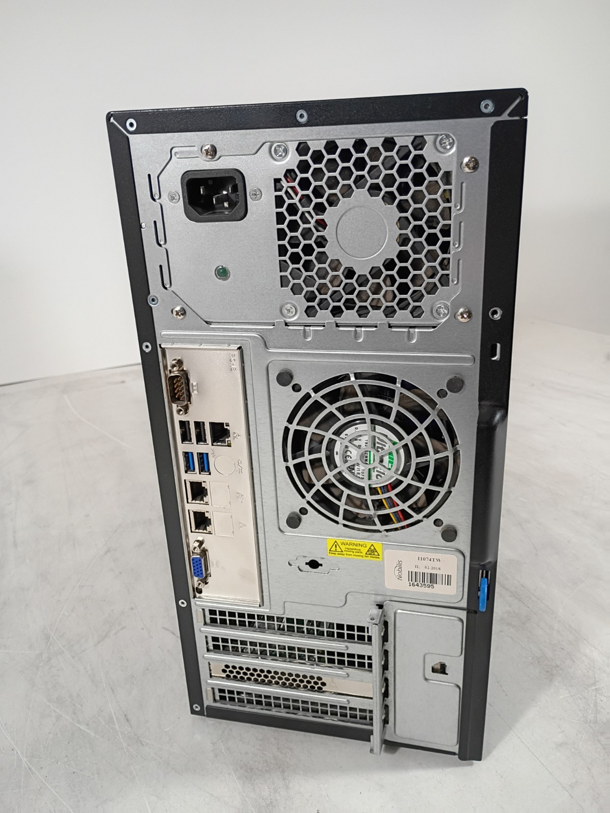 Windows Supermicro cse-731 Server 2016 Standard 2x 1tb 2x 500gb 2x16gb RAM